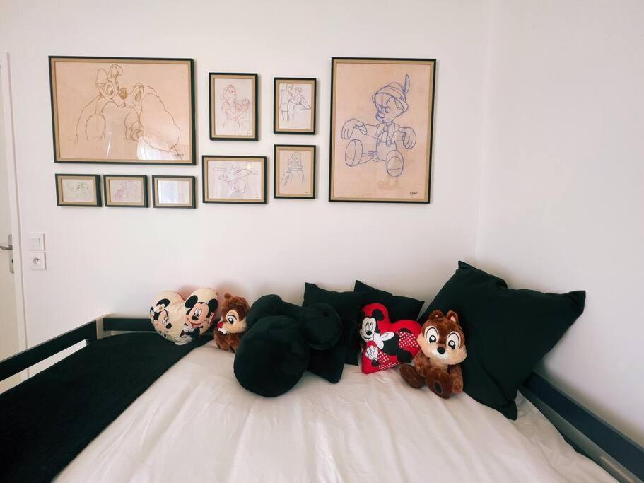 Cosy Penthouse - Large Balconies With Views - 5Min Disneyland Serris Luaran gambar